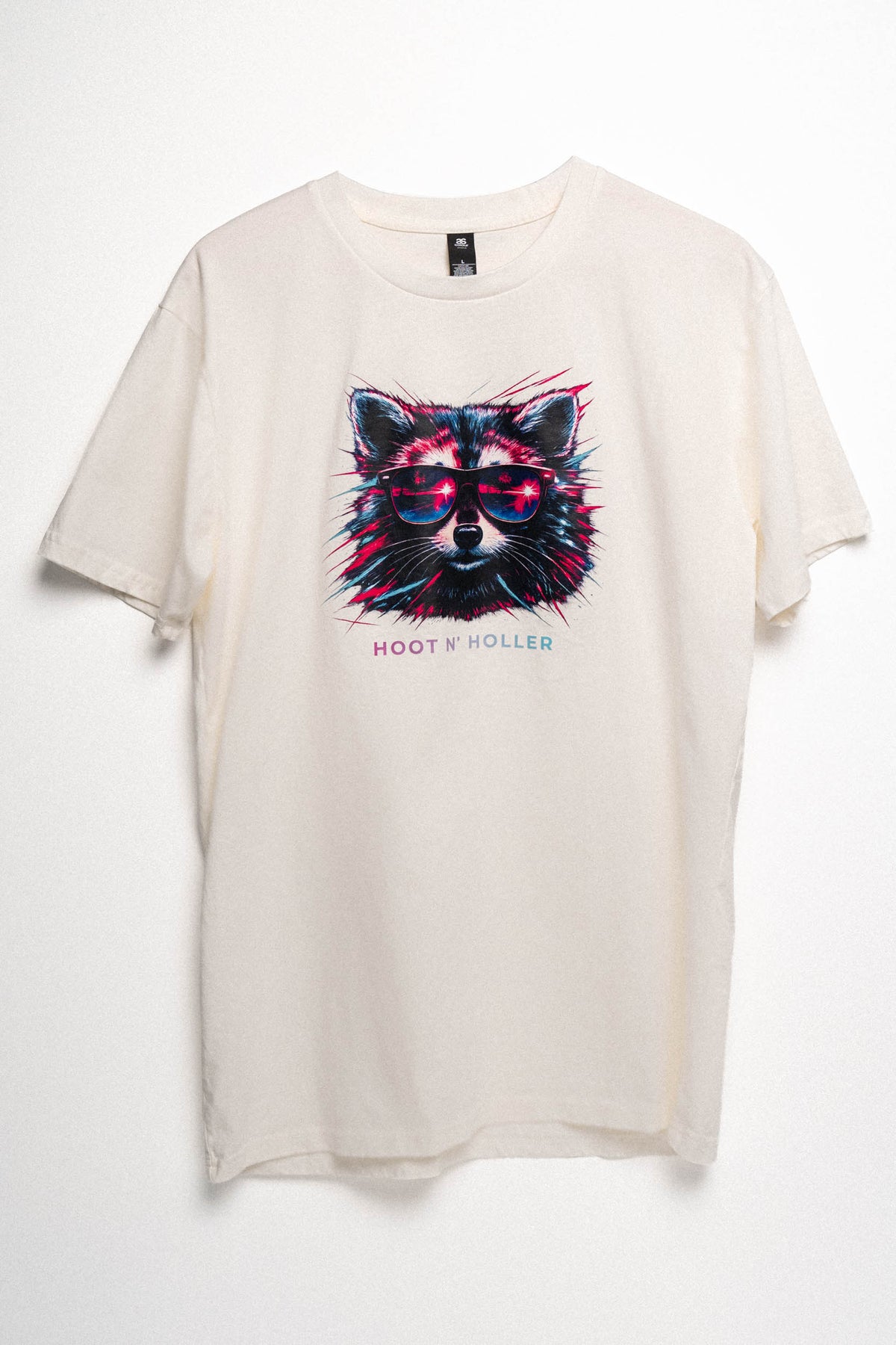 Neon Raccoon T-Shirt