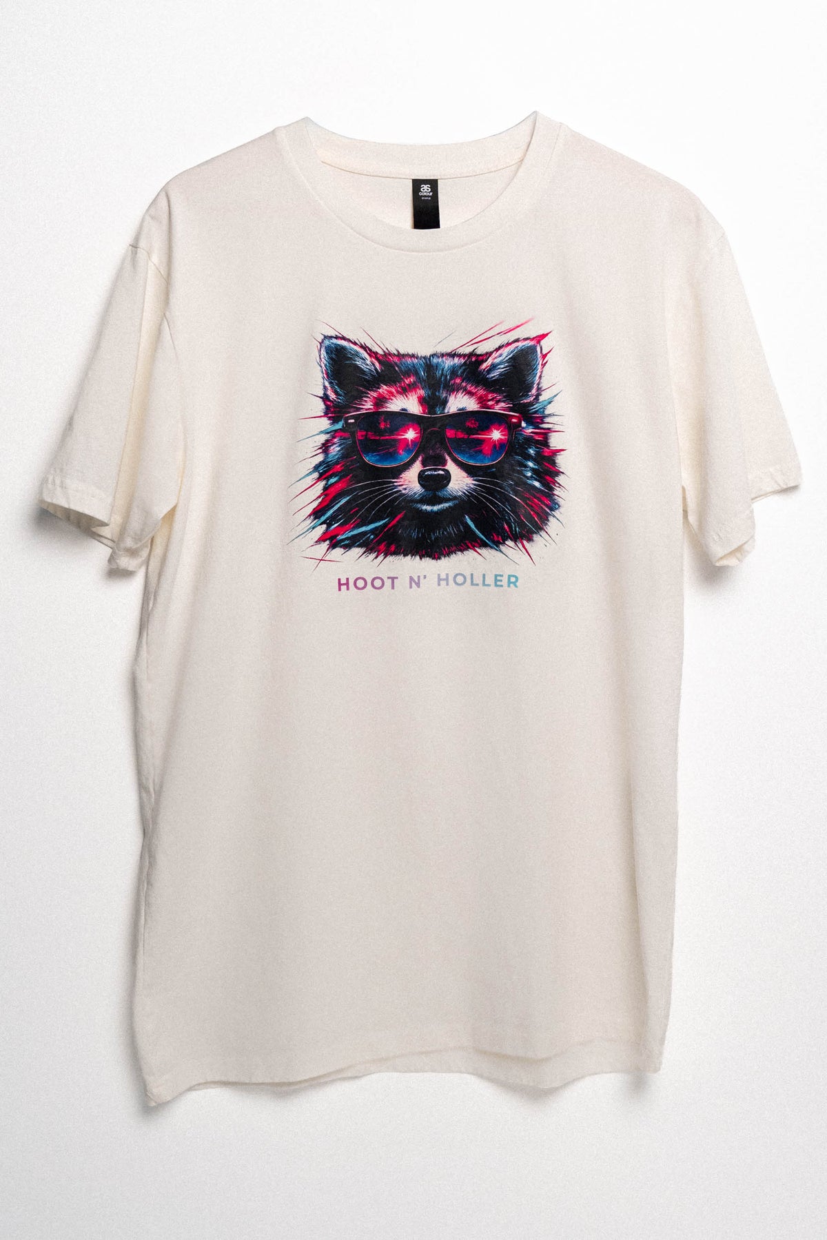 Neon Raccoon T-Shirt